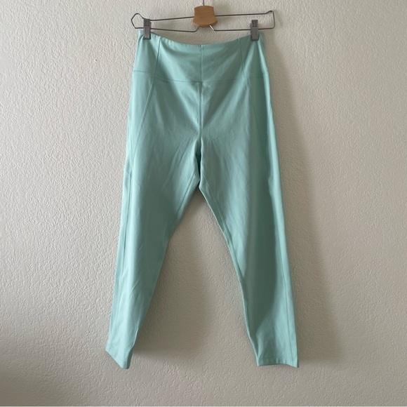 Girlfriend Collective glass mint green 7/8 leggings - Picture 3 of 5